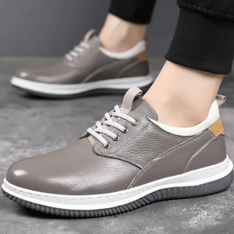 Men's Oxford Shoes Vintage-Inspired Brogue Detailing Dress Shoes, Durable Leather Lace-Up for Office Cocktail Parties, Classic Men's Wardrobe Staple