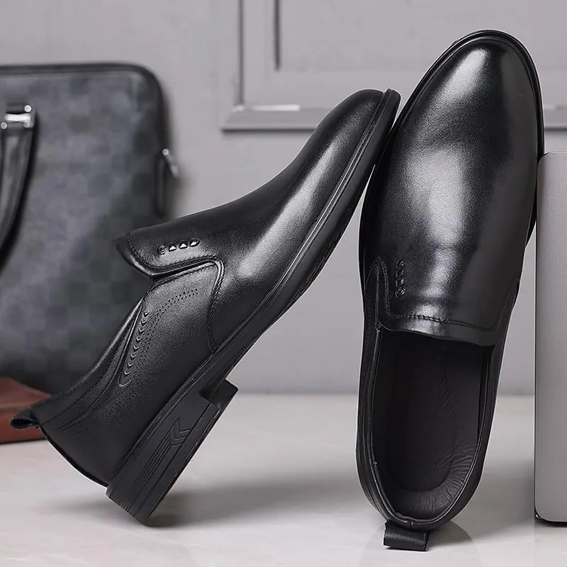 Mens Patent Leather Slip-On Loafers Wedding Dress Shoes Classic Round Toe Shiny Checkered Comfortable Loafers