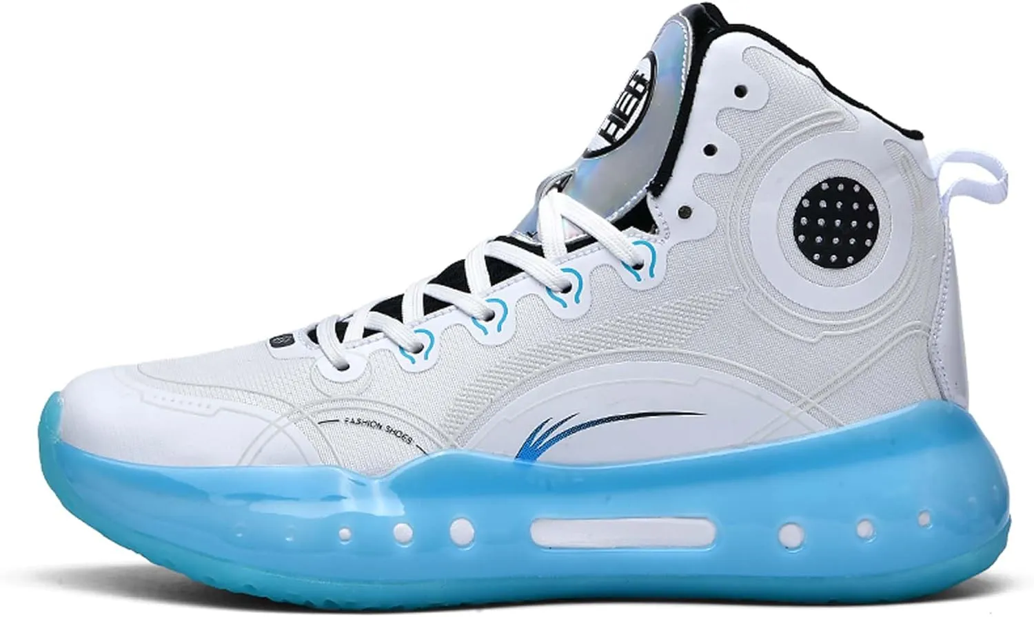 Men's Professional High Top Basketball Shoes Outdoor Anti-Slip Cushioning Teenage Sports Running Training Shoes Women's Fashion Sports Basketball Shoes Casual Walking Sports Men's/Women's Shoes