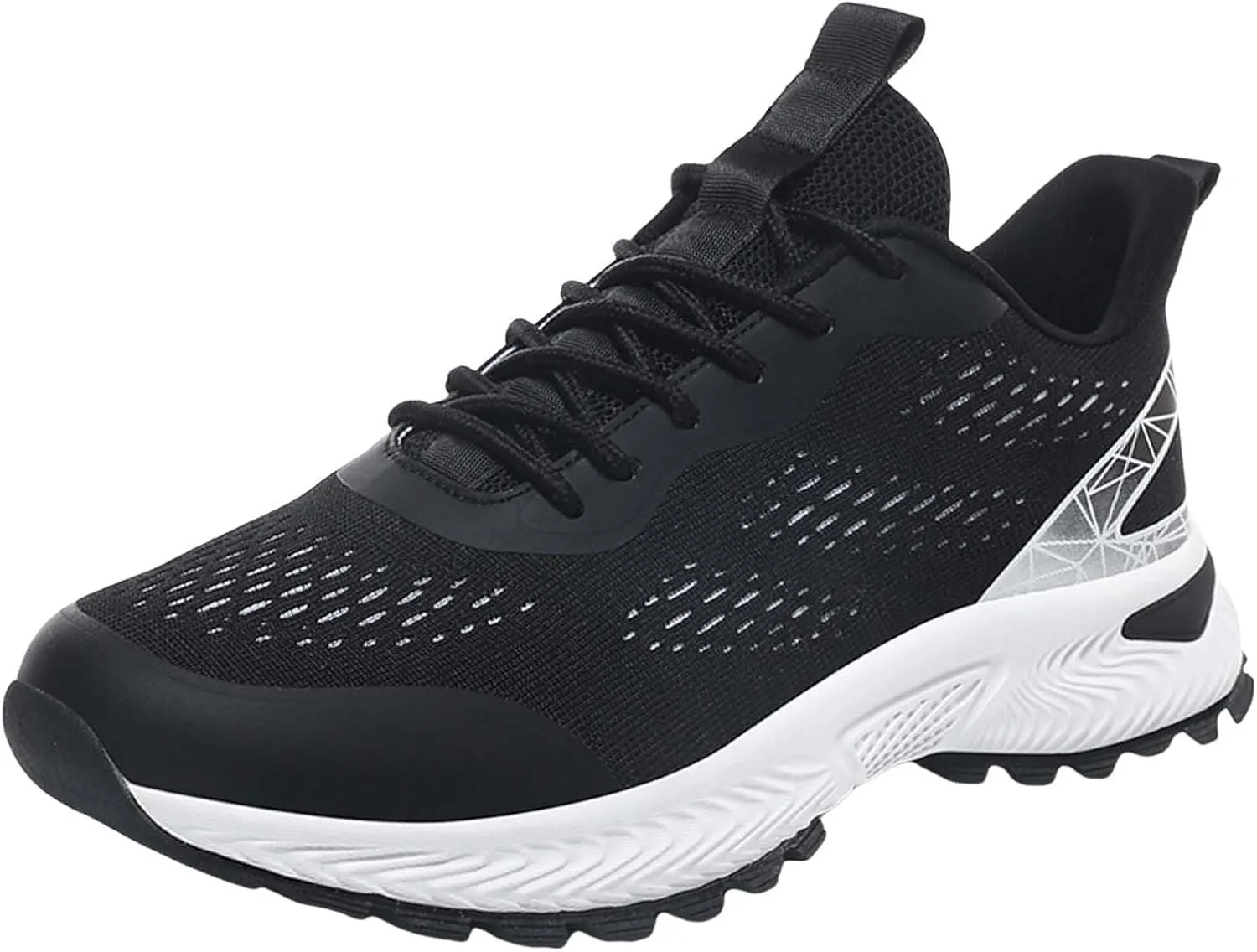 Mens Running Shoes Slip On Sneakers Arch Support Non Slip Walking Tennis Shoe Gym Athletic Sports Fashion Casual Breathable Mesh Comfort Sole Sneaksers for Men Daily Workout
