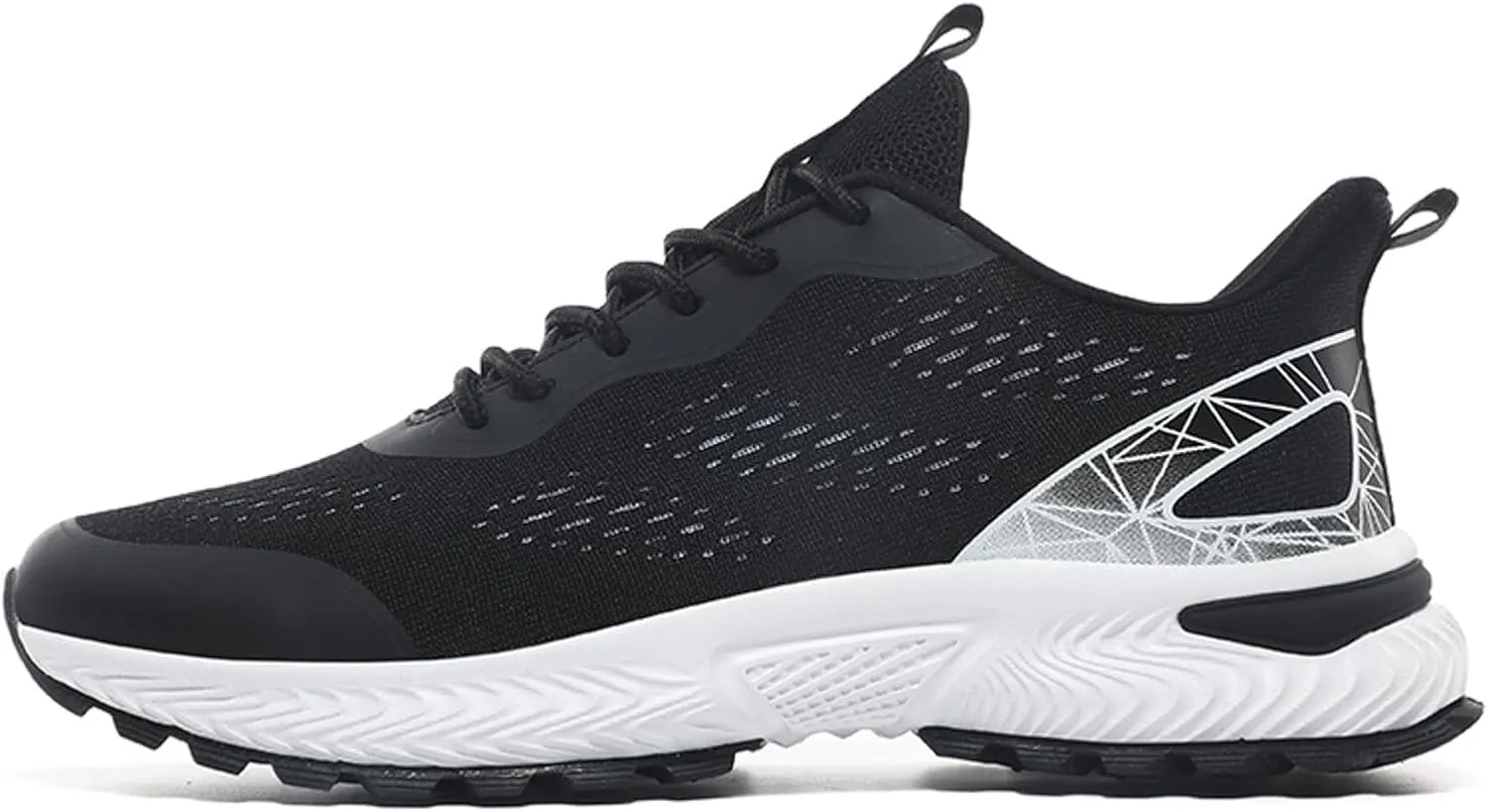 Mens Running Shoes Slip On Sneakers Arch Support Non Slip Walking Tennis Shoe Gym Athletic Sports Fashion Casual Breathable Mesh Comfort Sole Sneaksers for Men Daily Workout