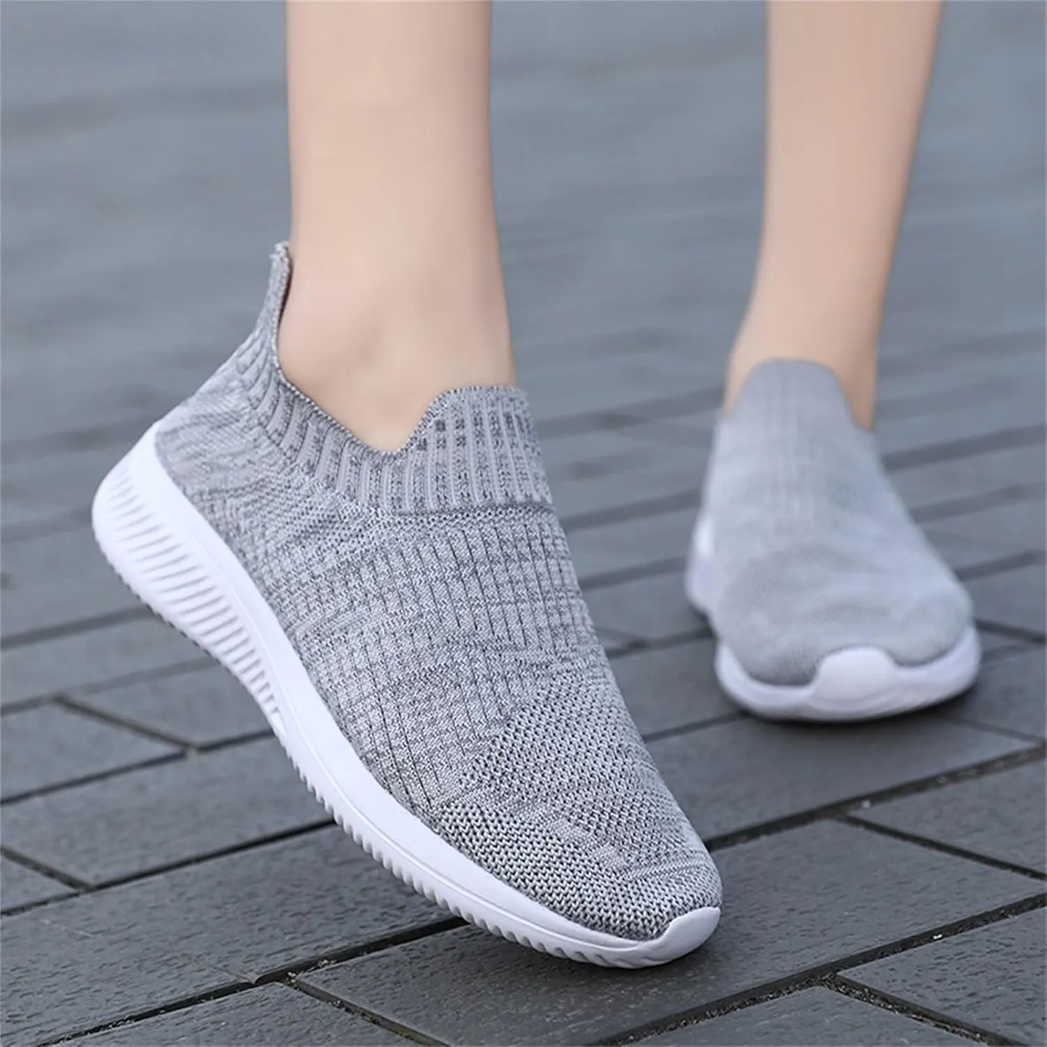 Men's Sneakers Gentlemen Shoes Summer Lightweight Shoes Non Slip Casual Running