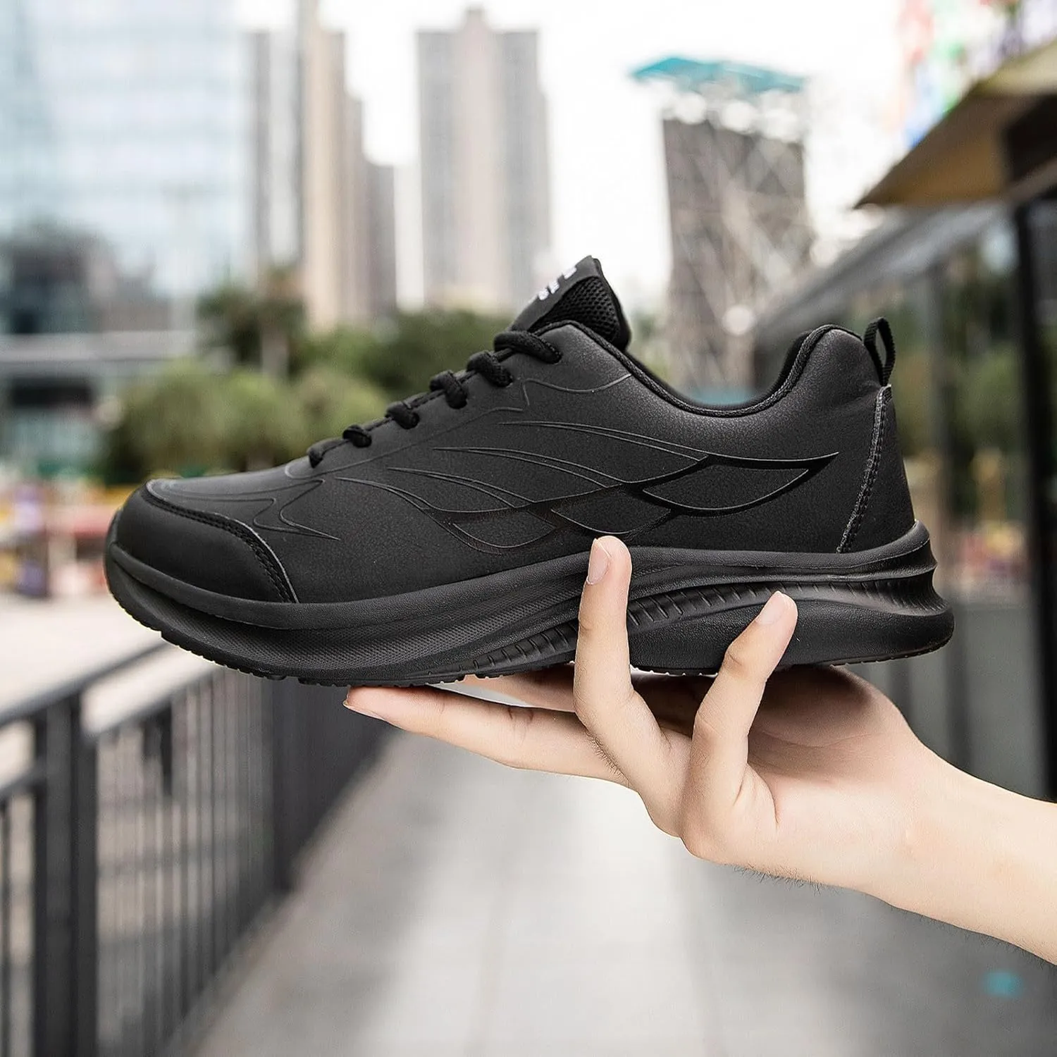 Men's Stylish Orthopedic Sneakers Recovery Air Athletic Running Tennis Shoe Men's Lightweight Cushion Sneakers