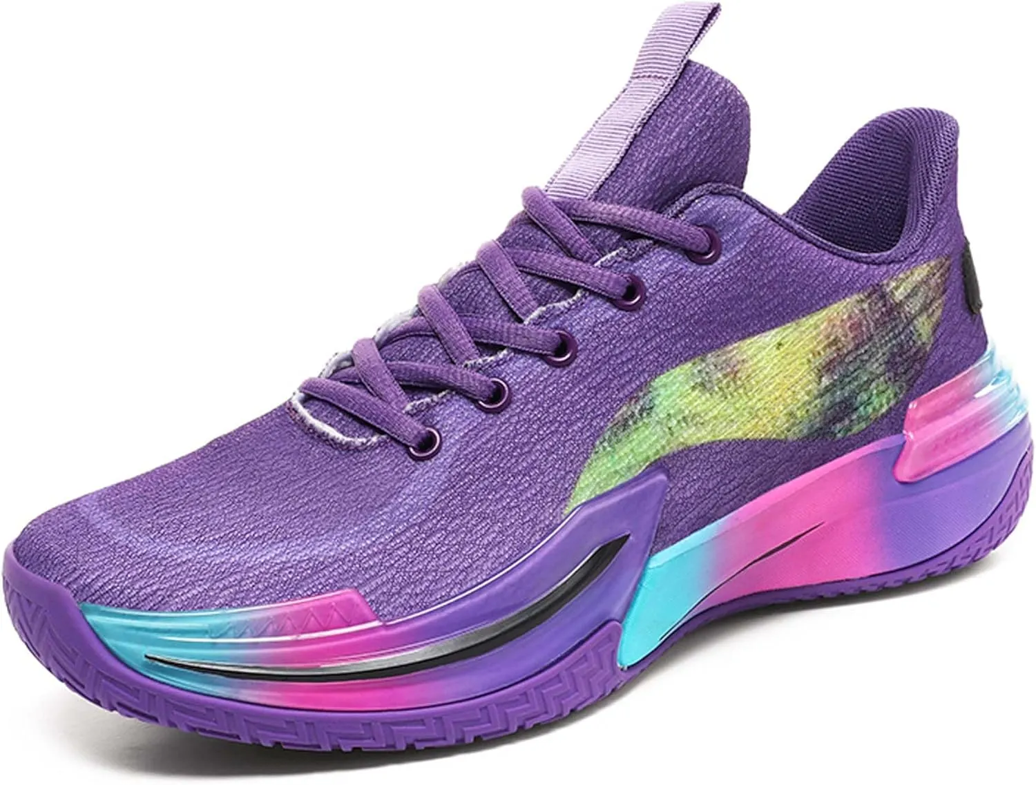 Men's Women's Basketball Shoes Breathable Fashion Sports Running Shoes Outdoor Anti-slip Cushion Training Sports Shoes Street Personalized Basketball Sneakers