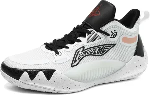 Men's Women's Unisex High Top Basketball Shoes with Arch Support and Non-Slip Design,Outdoor Walking Running Training Fitness Casual Fashion Sneakers