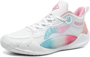 Men's Women's Unisex High Top Basketball Shoes with Arch Support and Non-Slip Design,Outdoor Walking Running Training Fitness Casual Fashion Sneakers