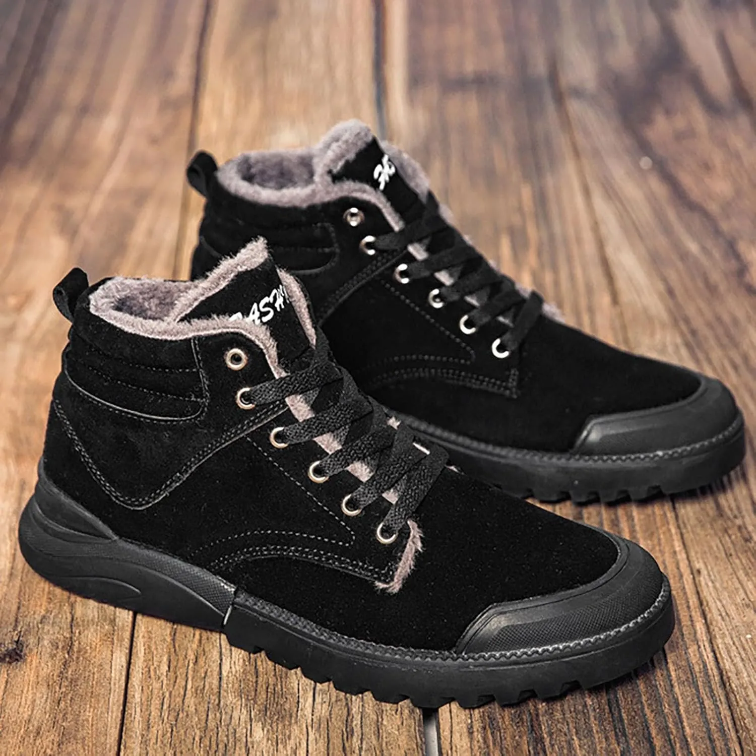 Mens Work Boots Composite Hiking Sneakers Warm Ankle Womens Workout Shoes Insulated Composite Safety Toe Waterproof Industrial Casual Hike Grounded Footwear
