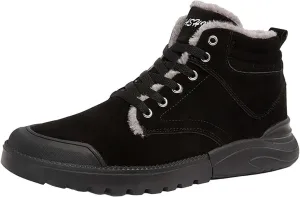 Mens Work Boots Composite Hiking Sneakers Warm Ankle Womens Workout Shoes Insulated Composite Safety Toe Waterproof Industrial Casual Hike Grounded Footwear