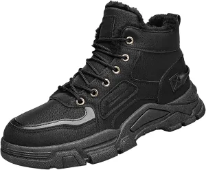 Men's Work Boots Slip On Hiking Sneakers Women's Slip On Warm Womens Working Shoes Waterproof Non Slip Shoes Food Service Waterproof Hike Grounded Footwear