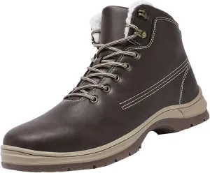 Mens Work Boots Wide Width Hiking Sneakers Ankle Booties Workout Shoes for Women Slip Resistant Waterproof Platform Botas Slip Resistant Hike Grounded Footwear