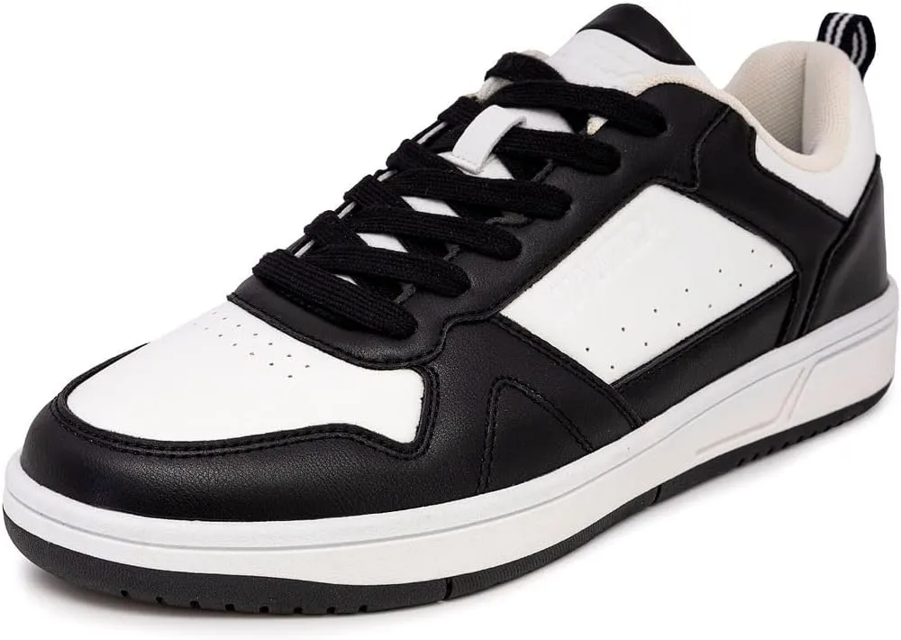 Nautica Men's Classic Low-Top Sneakers  Retro Lace-Up Casual Shoes for Tennis and Basketball-Inspired Style