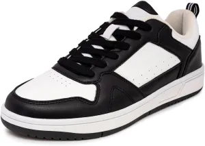 Nautica Men's Classic Low-Top Sneakers  Retro Lace-Up Casual Shoes for Tennis and Basketball-Inspired Style