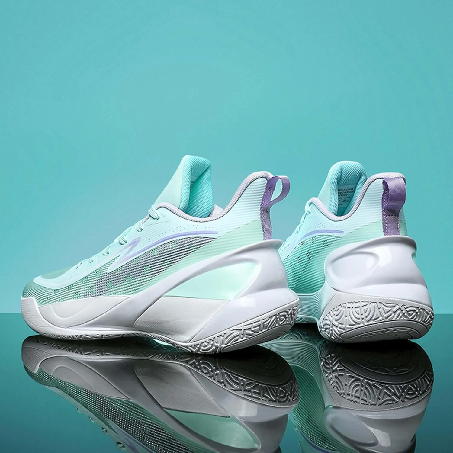 Neutral Fashion Sports Shoes Indoor and Outdoor Anti Slip Training Competition Professional Basketball Shoes Arch Support Team Training Shoes Anti Slip Running Shoes