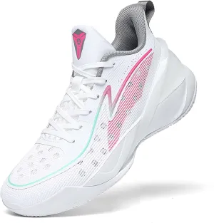 Neutral Fashion Sports Shoes Indoor and Outdoor Anti Slip Training Competition Professional Basketball Shoes Arch Support Team Training Shoes Anti Slip Running Shoes