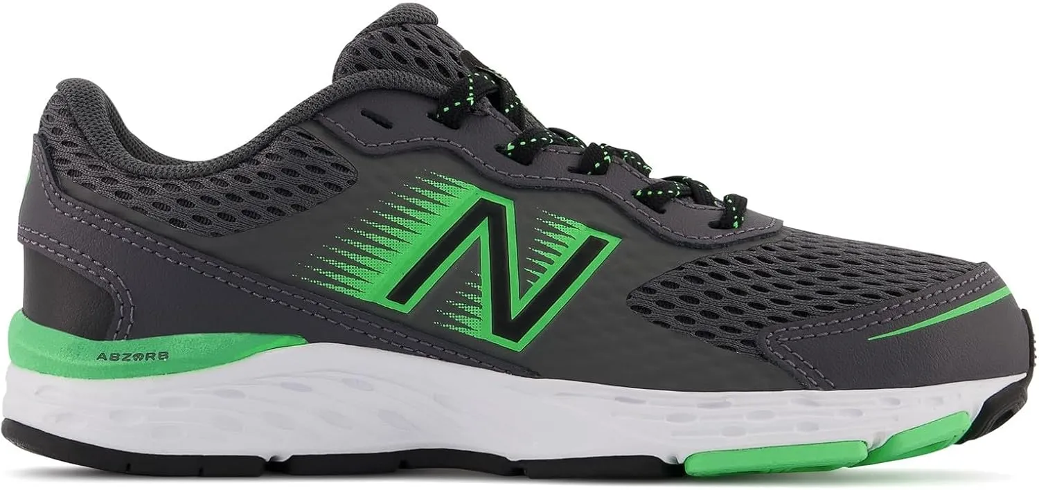 New Balance Kids' 680 V6 Lace-up Running Shoe