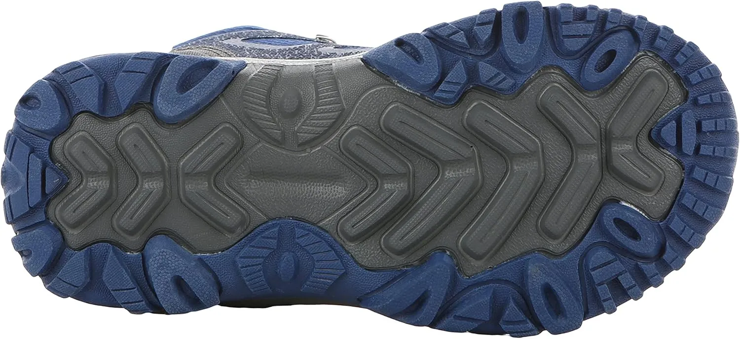 Northside Kids Hargrove Mid Hiking Boot - Waterproof Sealed Membrane Lightweight Compression Moulded EVA Midsole - Breathable & Washable Insole with Speed Lacing System