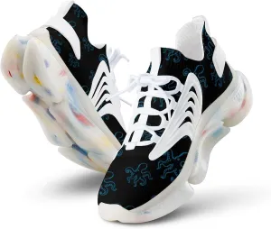 Octopus Men's Running Shoes Lightweight Walking Shoe Breathable Sneaker