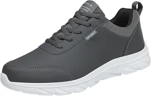 Outdoor Men Mountaineering Casual Sport Shoes Lace Up Solid Color Running Breathable Sneaker Storage for Men