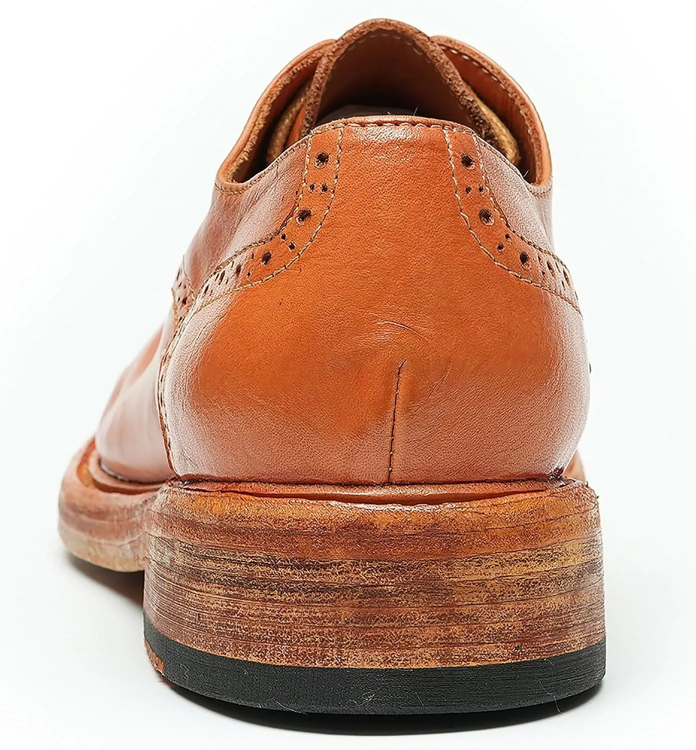 Oxfords Mens Formal Dress Shoes Genuine Leather Handcrafted Goodyear Shoes Brogues Derby Fashion Business Wedding Casual Prom Shoes for Men