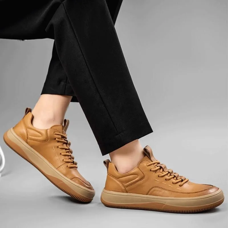 Premium Men's Derby Shoes Genuine Leather Brogue Detailing Comfortable Fit for Business Attire & Special Occasions