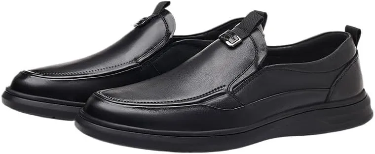Professional Cap Toe Men's Oxford Shoes Cushioned Orthotic Support Business Conferences Black Tie Events Durable Sole