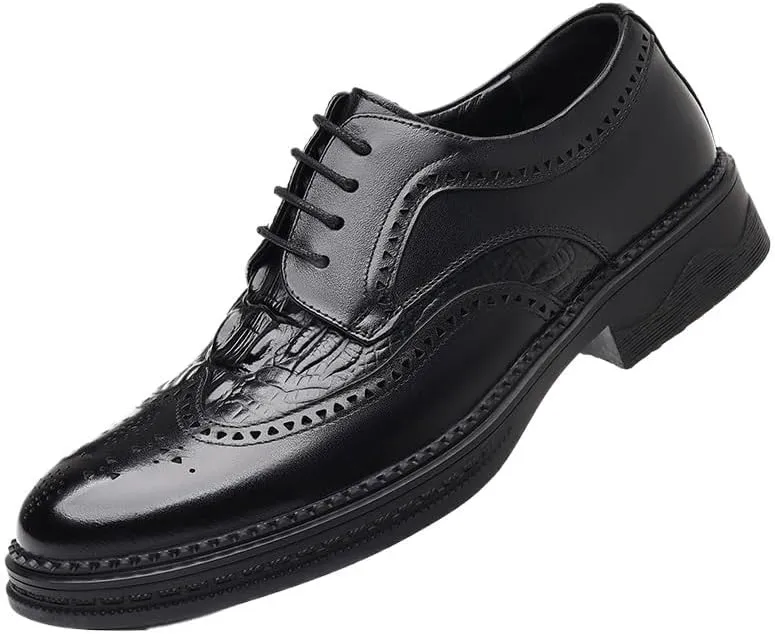 Refined Men's Derby Shoes in Full-Grain Leather with Round Toe and Cushioned Footbed for Comfort