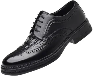 Refined Men's Derby Shoes in Full-Grain Leather with Round Toe and Cushioned Footbed for Comfort