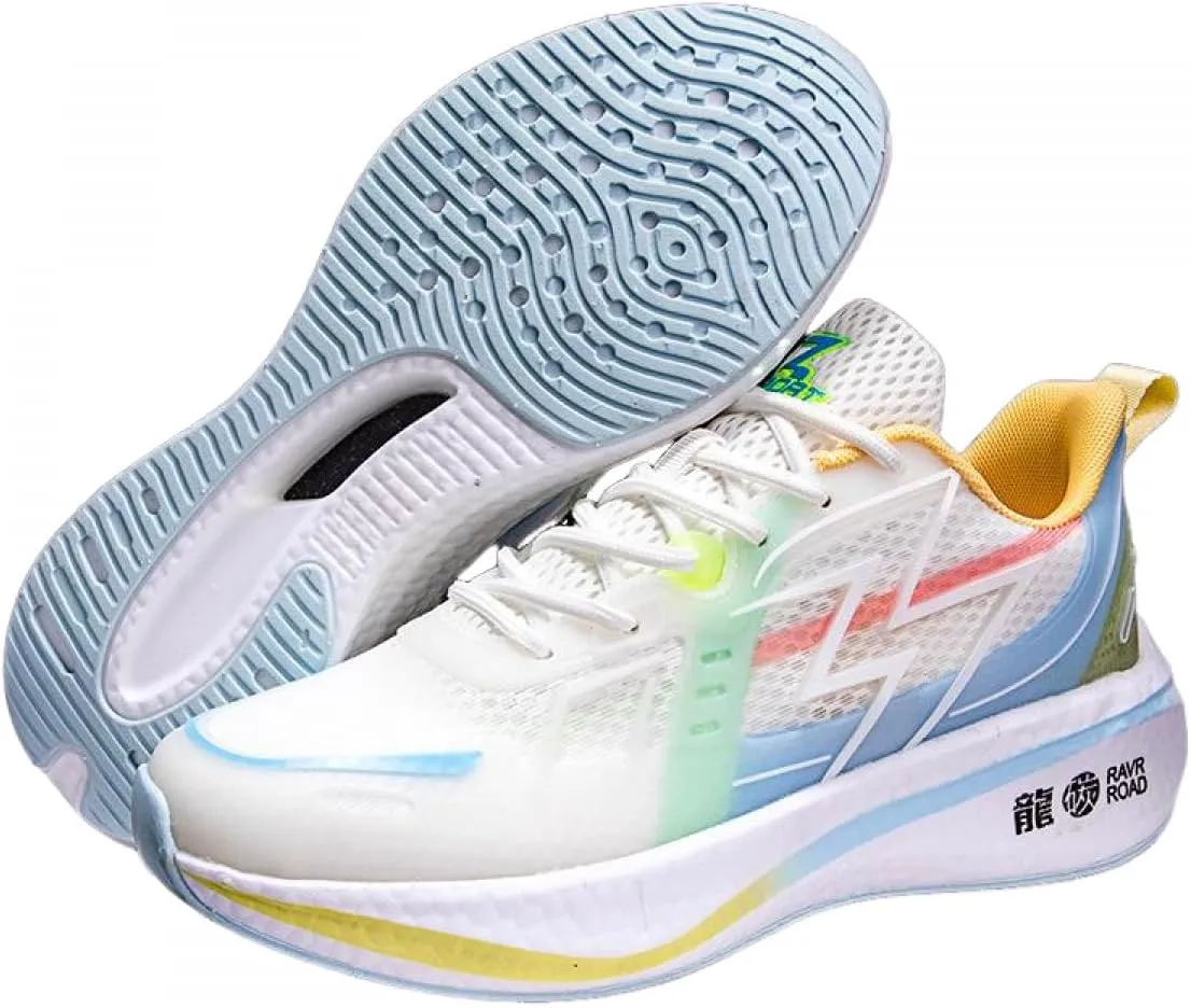 Running Shoes for Men Summer Flexible Lightweight Breathable Reflective Running Sneakers Shoes for Athletic Gym Workout Casual Walking Jogging Racing Cycling Shoes
