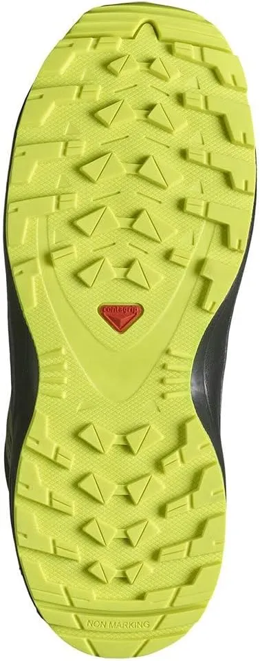 Salomon Kids Xa Pro V8 Mid CS WP Running Shoes for Kids  Synthetic and Textile Upper  Bungee Lace-Up