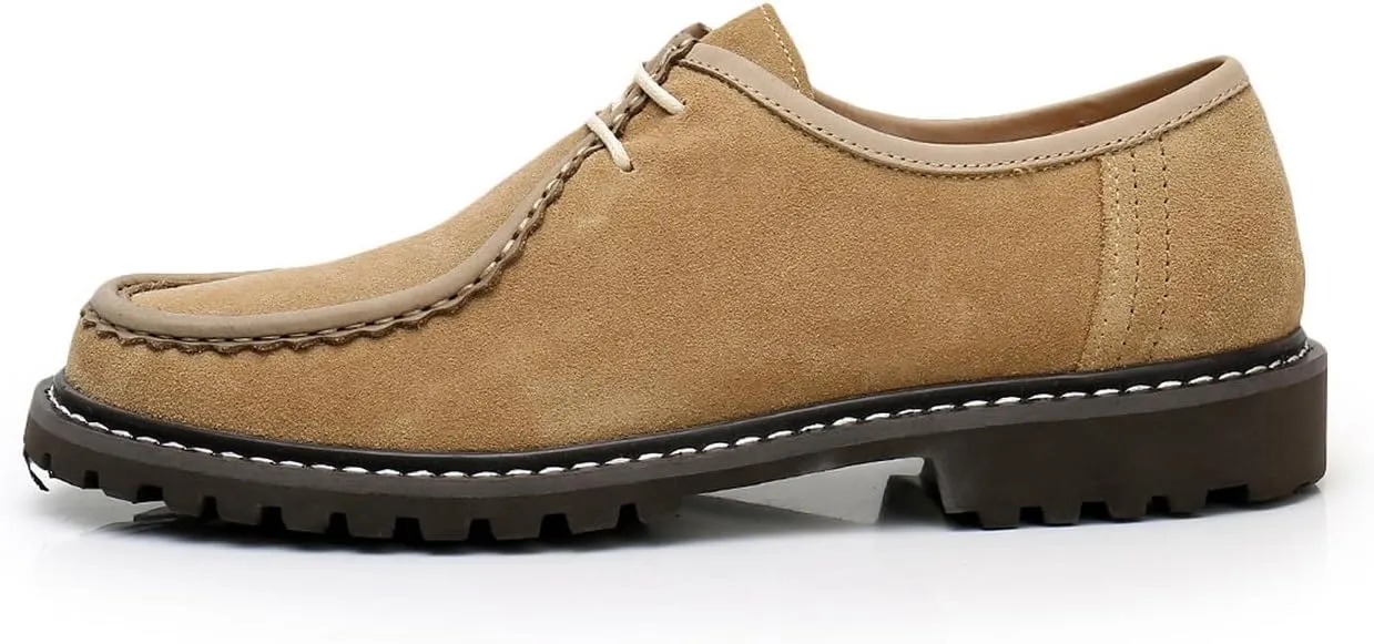 Santimon Men's Oxfords Black Formal Dress Leather Unique Derby Shoes Casual Lace Up Oxfords Shoes for Men
