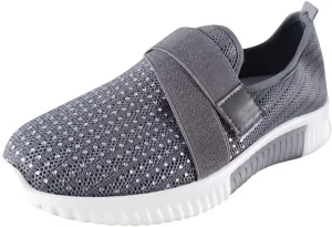 SBGMoSJ 8.5 Wide Womens Running Sneakers Walking Shoes Women Wide Width Size 9 W 8.5 Wide Womens Sneakers Running Casual Wedge Sneakers for Women Comfortable Dressy Zapatos Confortables para Mujer