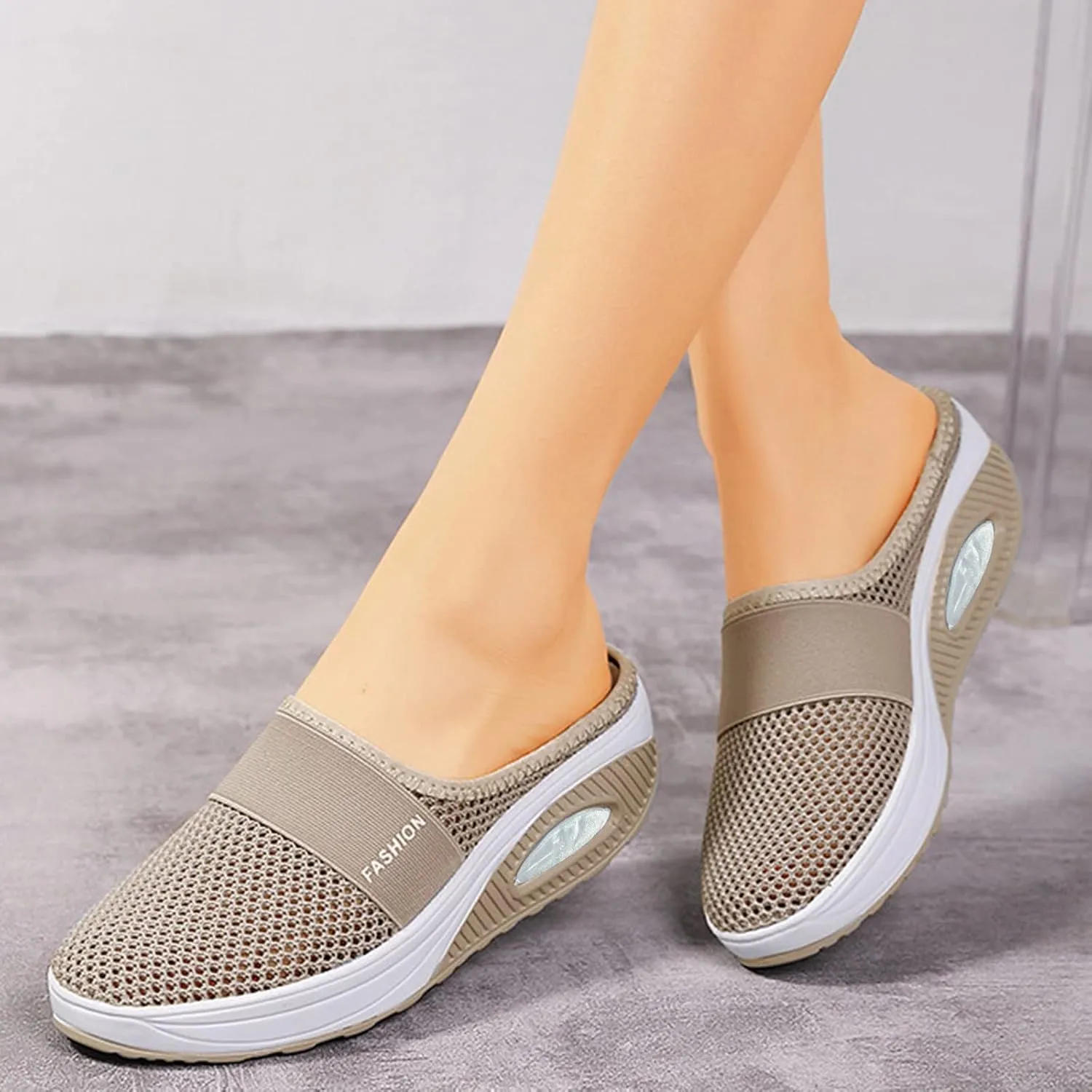 SBGMoSJ Walking Sneakers for Women Wide Width Women Slip On Sneakers Memory Foam Black Shoes Women Casual Slip On Casual Sneakers for Women 2023 Black Slip On Tennis Shoes Ladies
