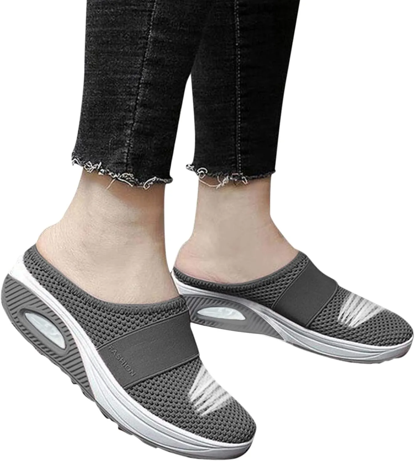 SBGMoSJ Women Sneakers Black Size 9 Low-Top Slip Ons Women's Fashion Sneakers Women's Tennis Shoes White Wide Width Casual Sneakers Women Shoes for Plantar Fasciitis for Women Walking Athletic