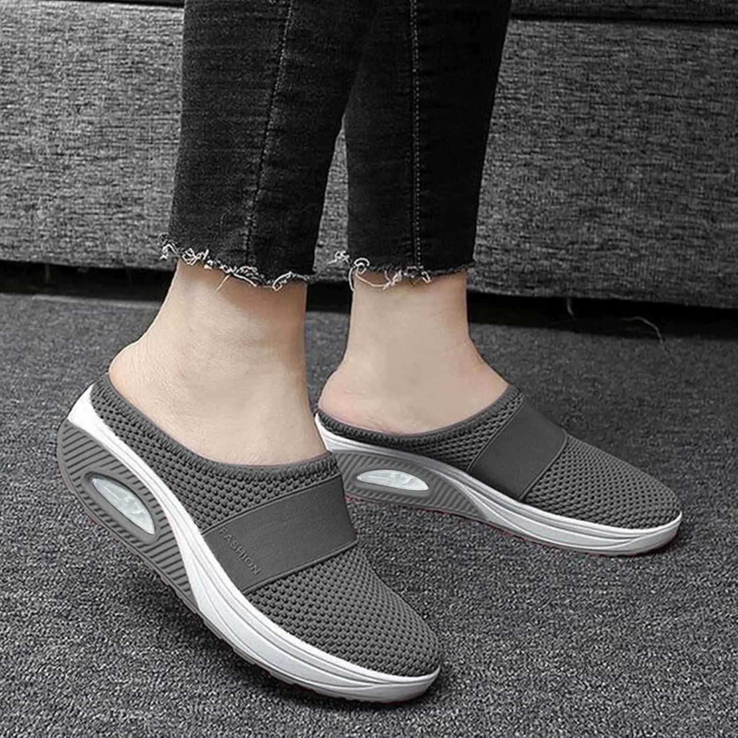 SBGMoSJ Women Sneakers Black Size 9 Low-Top Slip Ons Women's Fashion Sneakers Women's Tennis Shoes White Wide Width Casual Sneakers Women Shoes for Plantar Fasciitis for Women Walking Athletic