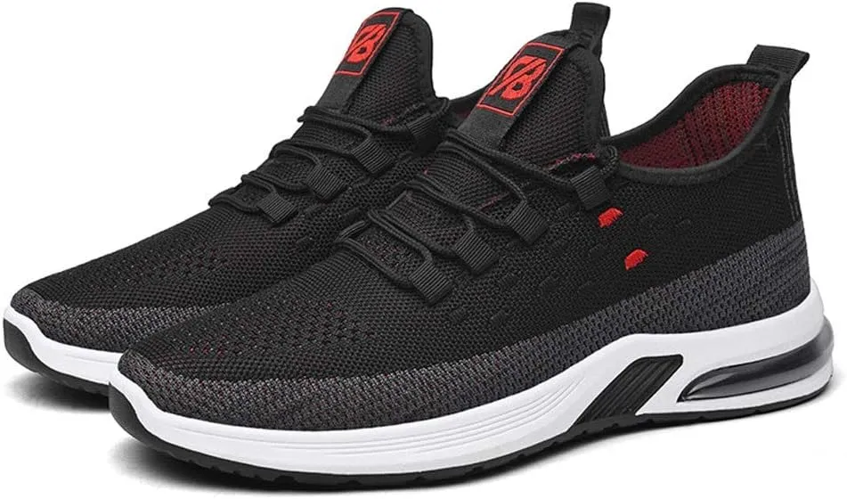 SBGMoSJ Womens Walking Shoes Slip On Sneakers Wide Width Slip On Walking Shoes Women 9.5 Black Shoes Women Wide Heel Womens Casual Sneakers Black and White Black Slip On Tennis Shoes Female