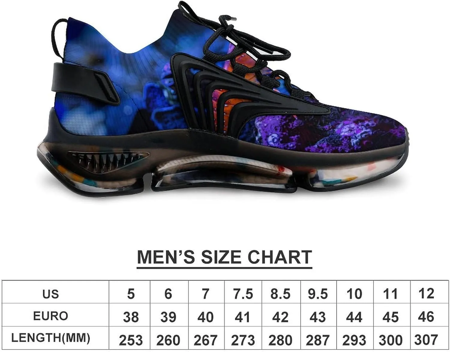 Shrimp Men's Running Shoes Lightweight Walking Shoe Breathable Sneaker