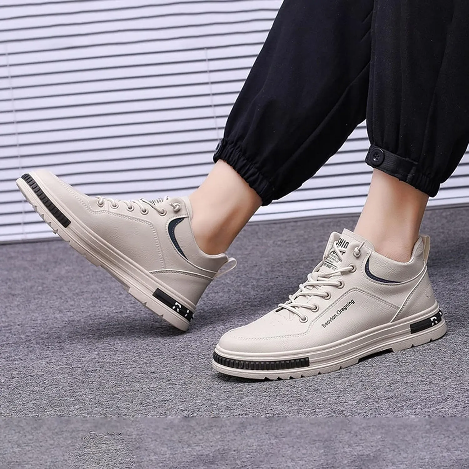 Sneakers for Men Mens Black Shoes Men's Sneaker Lightweight Breathable Mesh Slide Shoe Arch Support Shoes for Men