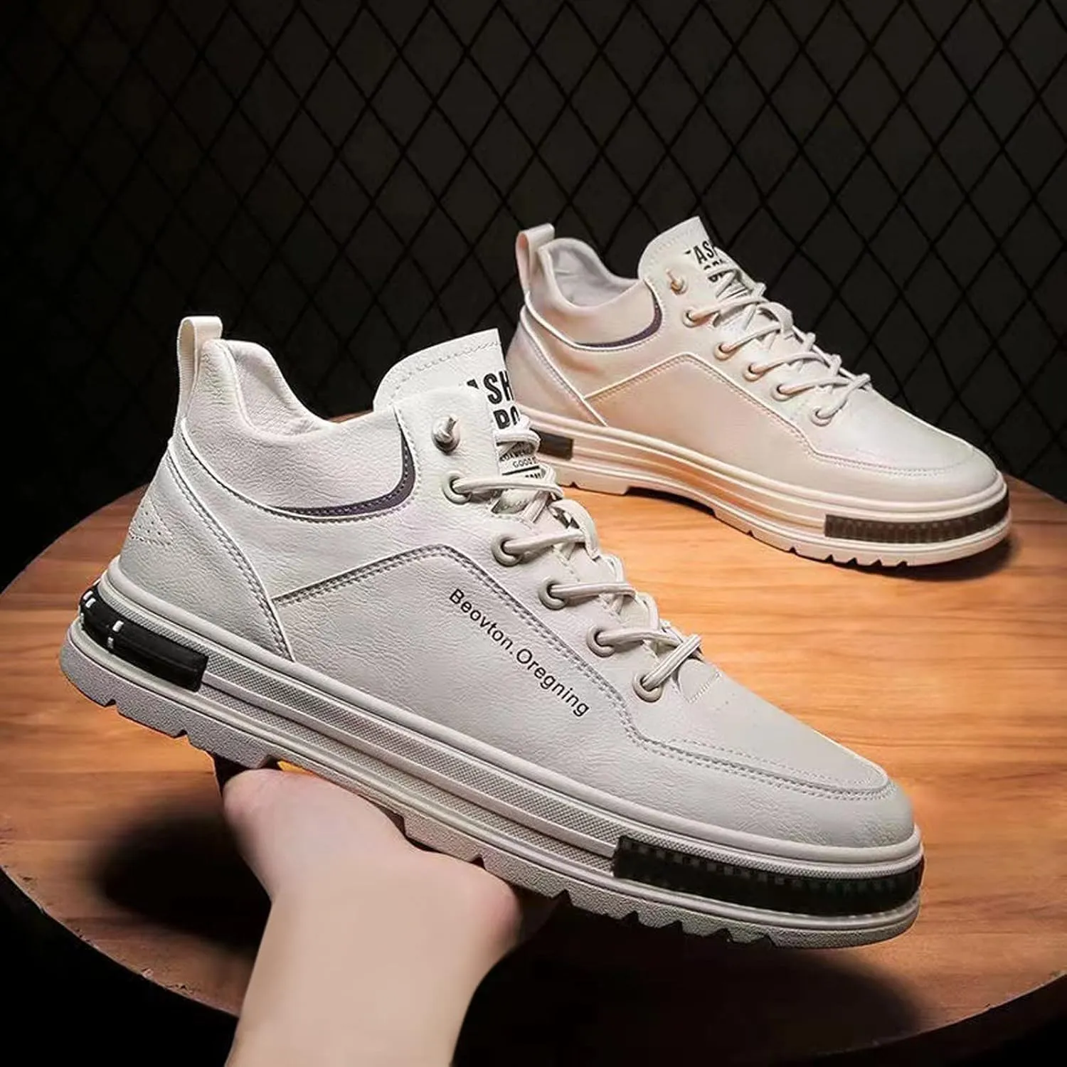Sneakers for Men Mens Black Shoes Men's Sneaker Lightweight Breathable Mesh Slide Shoe Arch Support Shoes for Men