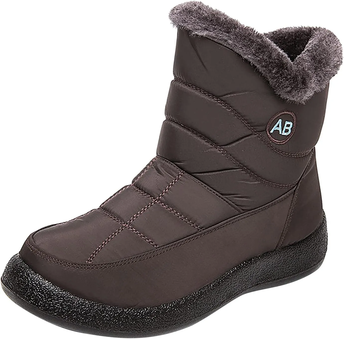 Snow Boots for Women Waterproof Slip On Warm Boots for Ladies Snow Boots Womens Winter Ankle Boots Ladies Womens Snow Boot Ankle Boots for Women Knee High Snow Booties Men