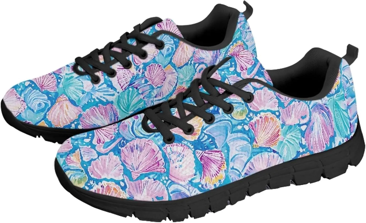 Sports Trainer Running Shoes Womens Causal Travel Sneaker Walking Low Heel Lace up Breathable Flexible Shoe