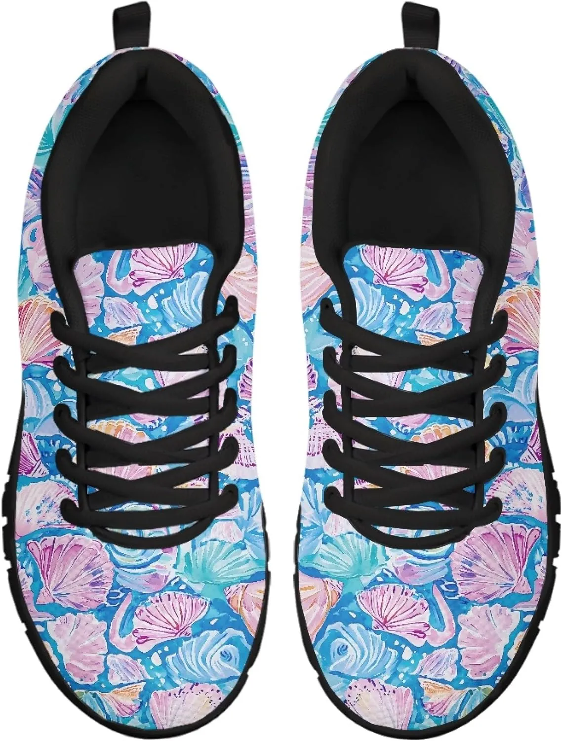 Sports Trainer Running Shoes Womens Causal Travel Sneaker Walking Low Heel Lace up Breathable Flexible Shoe