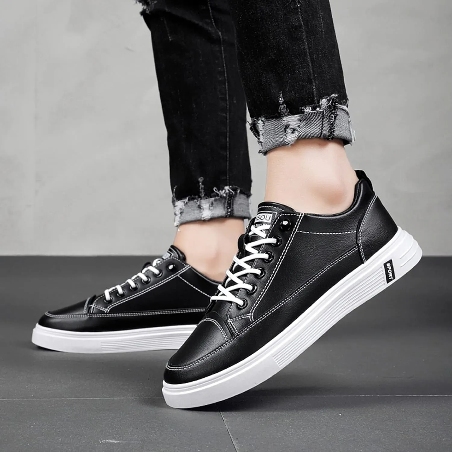 Tennis Shoes for Men Mens Training Sneakers Lightweight Sport Gym Jogging Walking Sneakers Mens Slip on Shoes