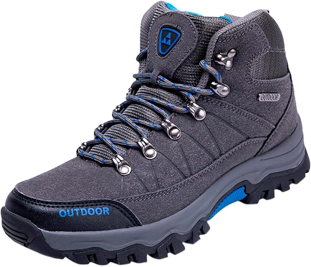 Tennis Walking Shoes Men's and Winter Breathable Outdoor Hiking Shoes High Top Hiking Sneakers