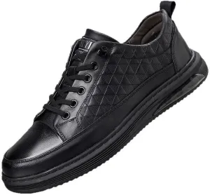 Timeless Men's Oxford Dress Shoes in Genuine Leather with Cap Toe Design and Sleek Finish