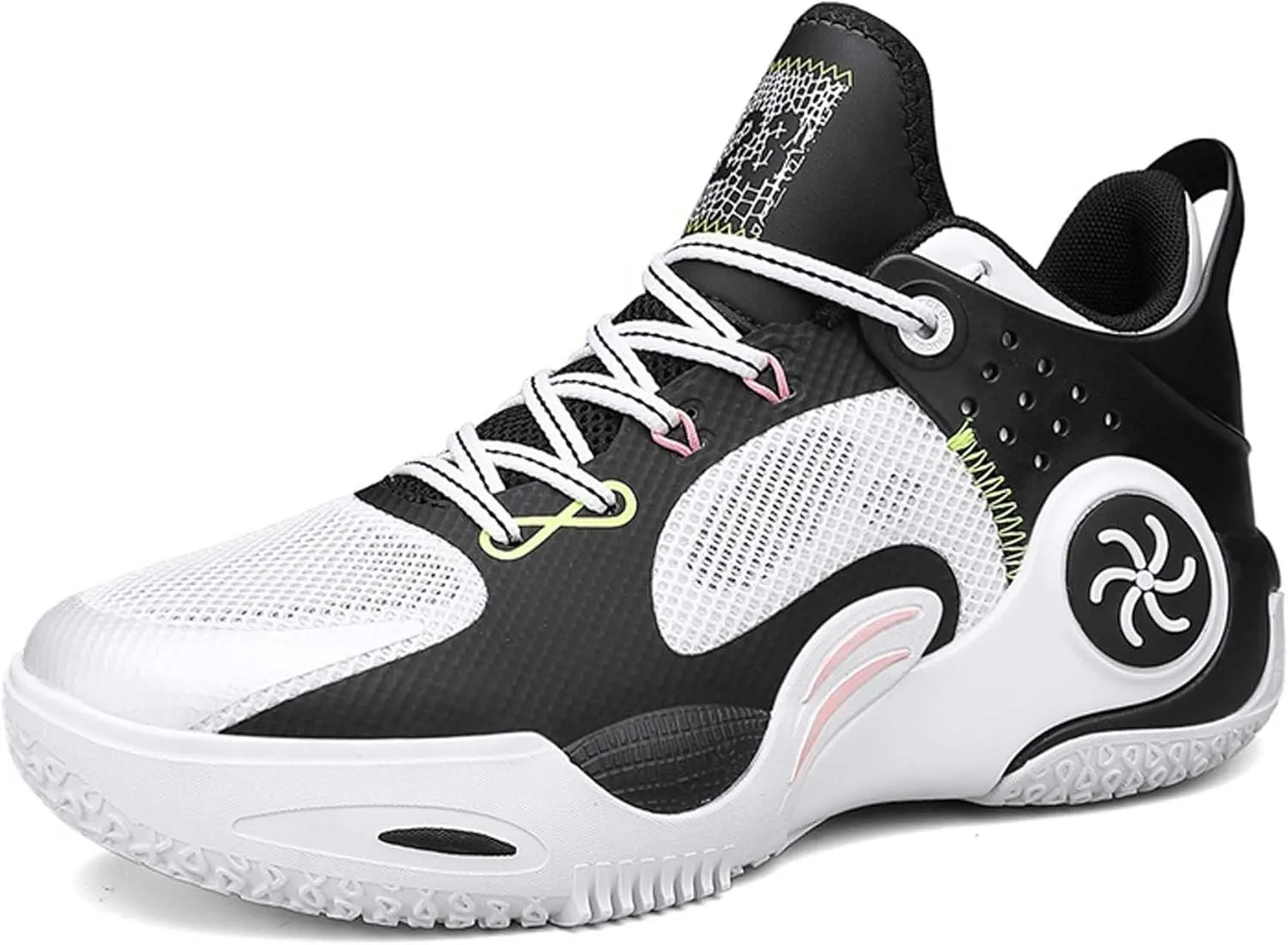 Unisex Anti-Slip Basketball Shoes Fashion Sneakers Breathable Mesh Training Running Shoes Casual Sports Walking Outdoor Shoes