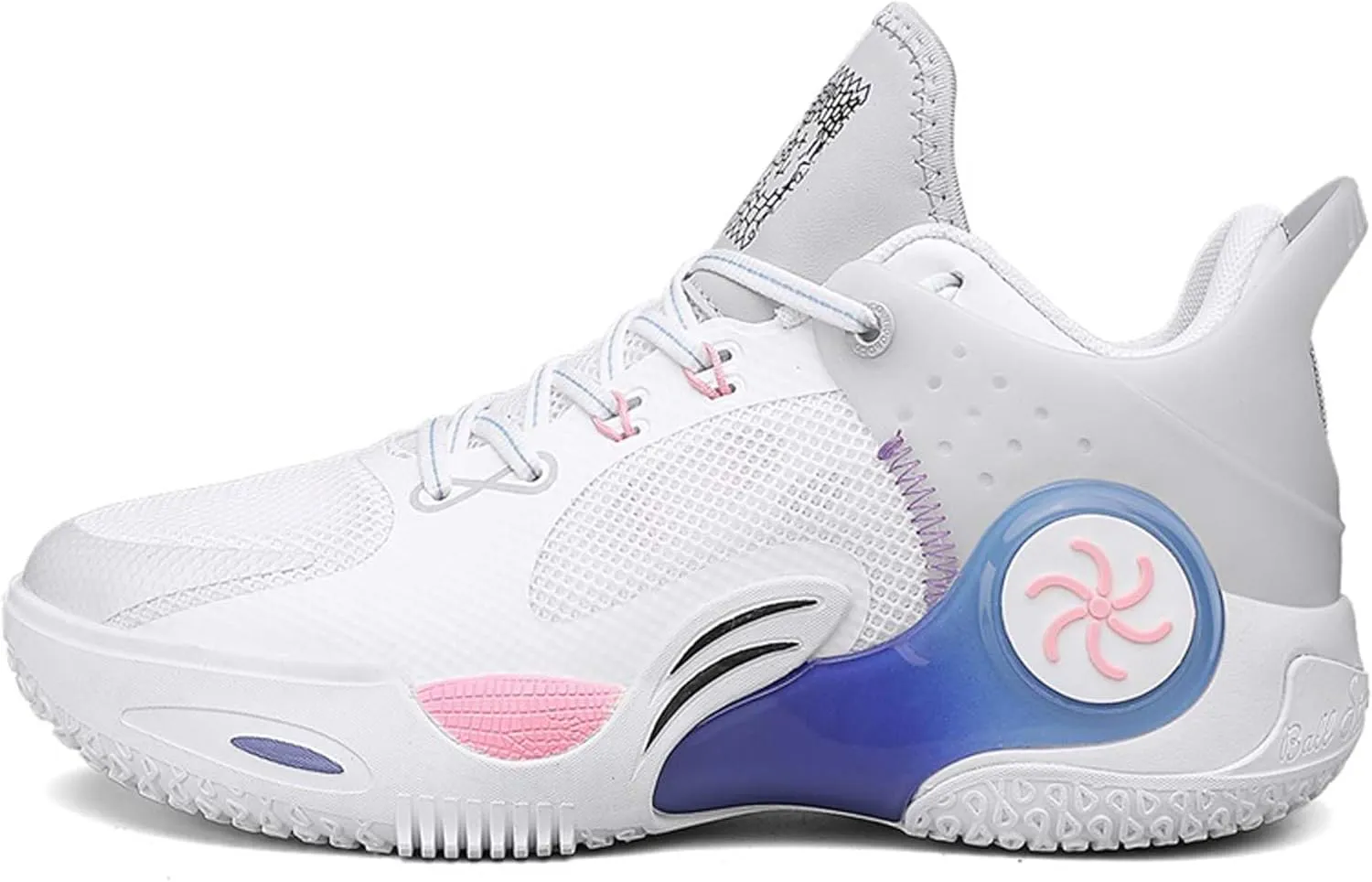 Unisex Anti-Slip Basketball Shoes Fashion Sneakers Breathable Mesh Training Running Shoes Casual Sports Walking Outdoor Shoes