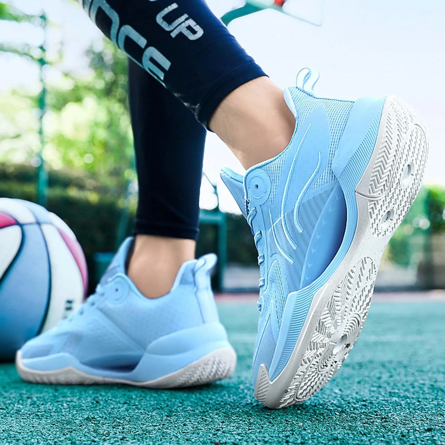 Unisex Basketball Shoes Anti-Slip Breathable Training Sports Running Shoes Outdoor Fashion Sneakers Lightweight Comfortable Casual Walking Shoes Men's/Women's Shoes