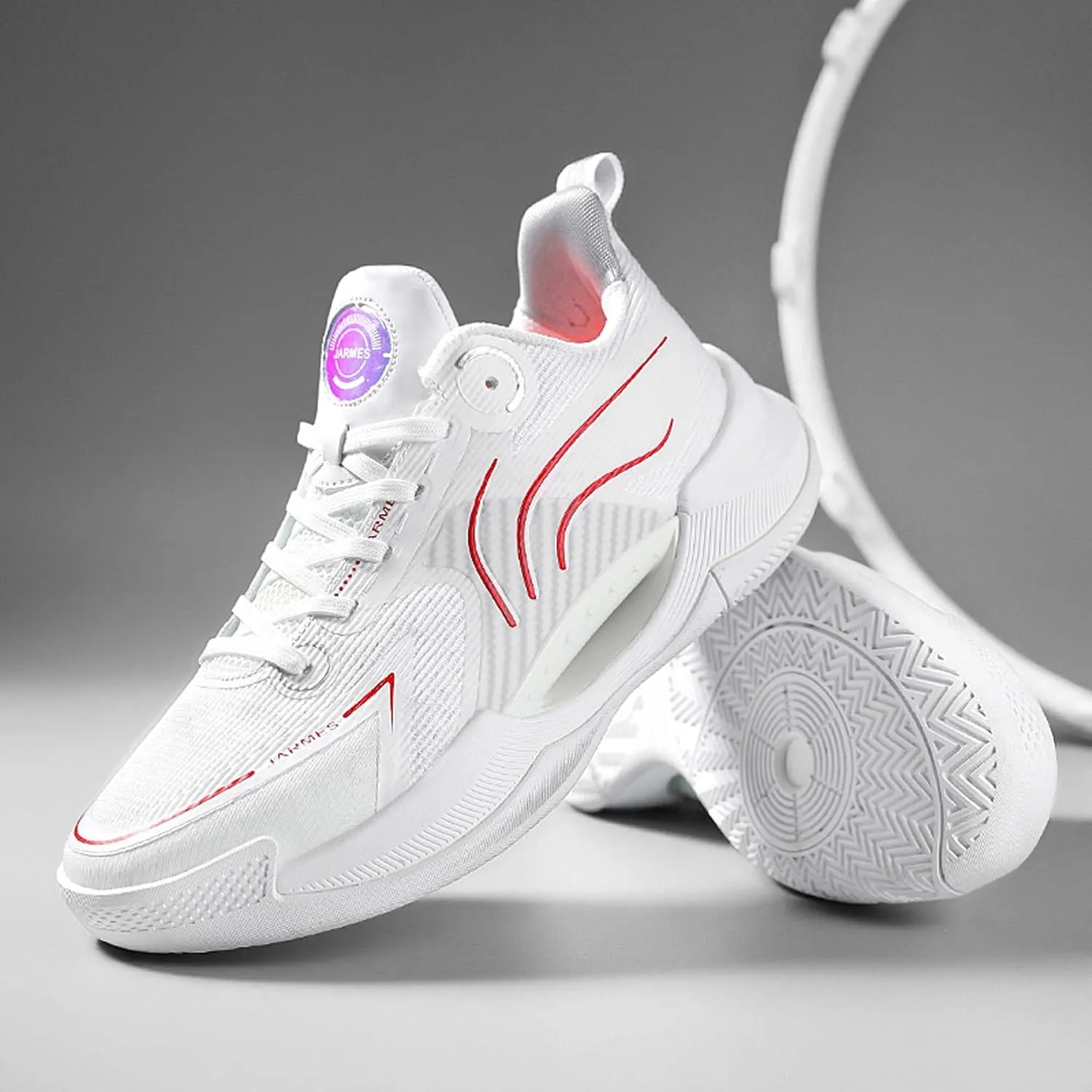 Unisex Basketball Shoes Anti-Slip Breathable Training Sports Running Shoes Outdoor Fashion Sneakers Lightweight Comfortable Casual Walking Shoes Men's/Women's Shoes