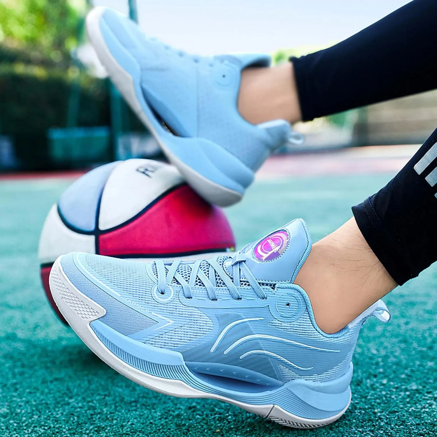 Unisex Basketball Shoes Anti-Slip Breathable Training Sports Running Shoes Outdoor Fashion Sneakers Lightweight Comfortable Casual Walking Shoes Men's/Women's Shoes