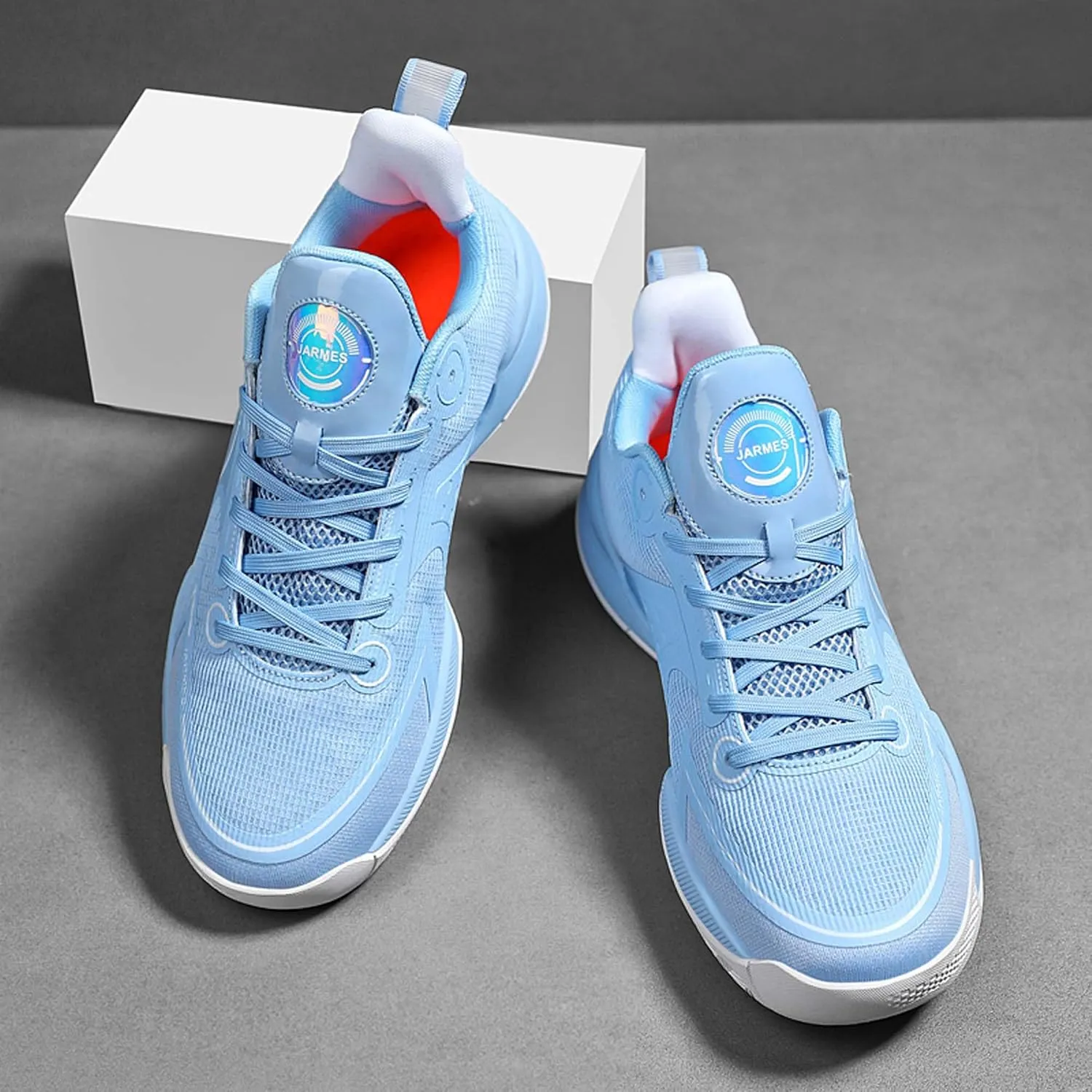Unisex Basketball Shoes Anti-Slip Breathable Training Sports Running Shoes Outdoor Fashion Sneakers Lightweight Comfortable Casual Walking Shoes Men's/Women's Shoes